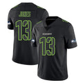 Choea S.Seahawks #13 Ernest Jones IV Player Black Impact Limited Home Game Stitched Jerseys
