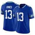 Choea S.Seahawks #13 Ernest Jones IV Player Royal Limited Throwback Vapor F.U.S.E. Home Game Stitched Jerseys