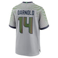 Choea S.Seahawks #14 Sam Darnold 2025 Rivalries Collection Game Wolf Gray Stitched Jerseys