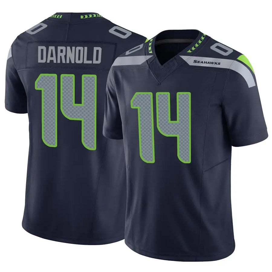 Choea S.Seahawks #14 Sam Darnold Player Navy Vapor F.U.S.E. Limited Football Jerseys