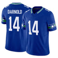 Choea S.Seahawks #14 Sam Darnold Player Royal Limited Throwback Vapor F.U.S.E. Home Game Stitched Jerseys