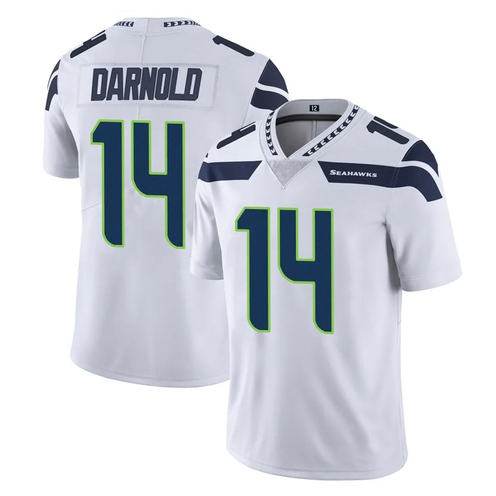 Choea S.Seahawks #14 Sam Darnold Player White Limited Vapor Untouchable Home Game Stitched Jerseys