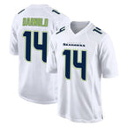 Choea S.Seahawks #14 Sam Darnold Player White Tundra Fashion Home Game Stitched Jerseys