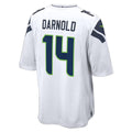 Choea S.Seahawks #14 Sam Darnold White Game Stitched Jerseys
