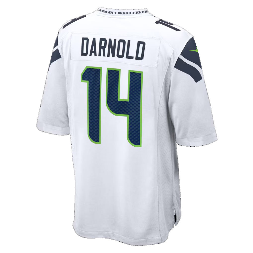 Choea S.Seahawks #14 Sam Darnold White Game Stitched Jerseys