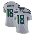 Choea S.Seahawks #18 Elijah Arroyo Player Gray Limited Vapor Untouchable Home Game Stitched Jerseys