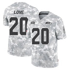 Choea S.Seahawks #20 Julian Love Player Arctic Camo Limited Salute To Service Home Game Stitched Jerseys