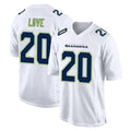 Choea S.Seahawks #20 Julian Love Player White Tundra Fashion Home Game Stitched Jerseys