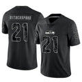 Choea S.Seahawks #21 Devon Witherspoon Player Black RFLCTV Limited Stitched Jerseys