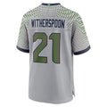 Choea S.Seahawks #21 Devon Witherspoon Player Gray Rivalries Collection Game Stitched Jerseys