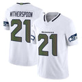 Choea S.Seahawks #21 Devon Witherspoon Whitel Rivalries Vapor Limited Home Game Stitched Jerseys