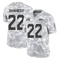 Choea S.Seahawks #22 Rashid Shaheed Player Arctic Camo Limited Salute To Service Home Game Stitched Jerseys