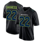 Choea S.Seahawks #22 Rashid Shaheed Player Black Limited Fashion Home Game Stitched Jerseys