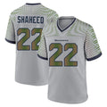 Choea S.Seahawks #22 Rashid Shaheed Player Grey 2025 Rivalries Collection Home Game Stitched Jerseys