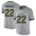 Choea S.Seahawks #22 Rashid Shaheed Player Grey Limited 2025 Rivalries Collection Home Game Stitched Jerseys
