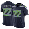 Choea S.Seahawks #22 Rashid Shaheed Player Navy Limited Vapor F.U.S.E. Home Game Stitched Jerseys