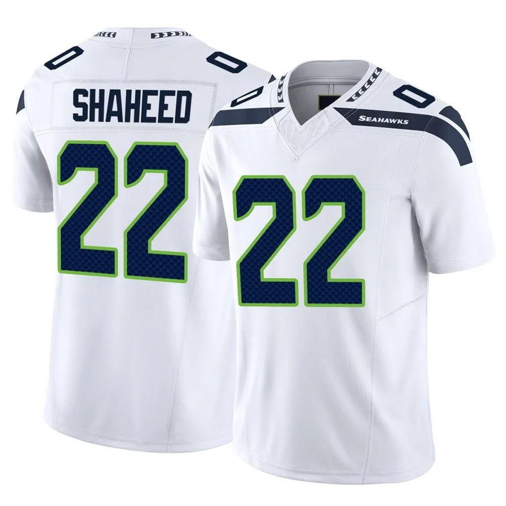 Choea S.Seahawks #22 Rashid Shaheed Player White Limited Vapor F.U.S.E. Home Game Stitched Jerseys