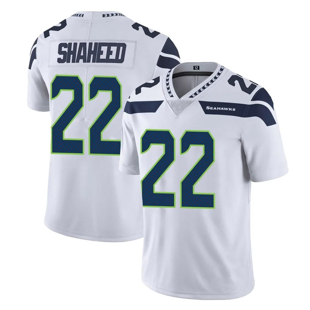 Choea S.Seahawks #22 Rashid Shaheed Player White Limited Vapor Untouchable Home Game Stitched Jerseys
