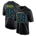 Choea S.Seahawks #39 Ty Okada Player Black Limited Fashion Home Game Stitched Jerseys