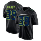 Choea S.Seahawks #39 Ty Okada Player Black Limited Fashion Home Game Stitched Jerseys