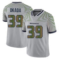Choea S.Seahawks #39 Ty Okada Player Grey Limited 2025 Rivalries Collection Home Game Stitched Jerseys