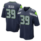 Choea S.Seahawks #39 Ty Okada Player Navy Home Game Stitched Jerseys
