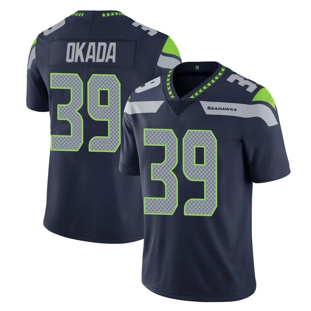 Choea S.Seahawks #39 Ty Okada Player Navy Limited Vapor Untouchable Home Game Stitched Jerseys
