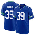 Choea S.Seahawks #39 Ty Okada Player Royal Throwback Home Game Stitched Jerseys