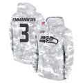 Choea S.Seahawks #3 Nick Emmanwori Player Arctic Camo Limited Salute to Service Pullover Hoodies Game Stitched Jerseys