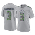 Choea S.Seahawks #3 Nick Emmanwori Player Gray Atmosphere Fashion Home Game Stitched Jerseys