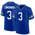 Choea S.Seahawks #3 Nick Emmanwori Player Royal Game Stitched Jerseys