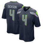 Choea S.Seahawks #4 Michael Dickson Player Navy Home Game Stitched Jerseys