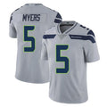 Choea S.Seahawks #5 Jason Myers Player Gray Limited Vapor Untouchable Home Game Stitched Jerseys