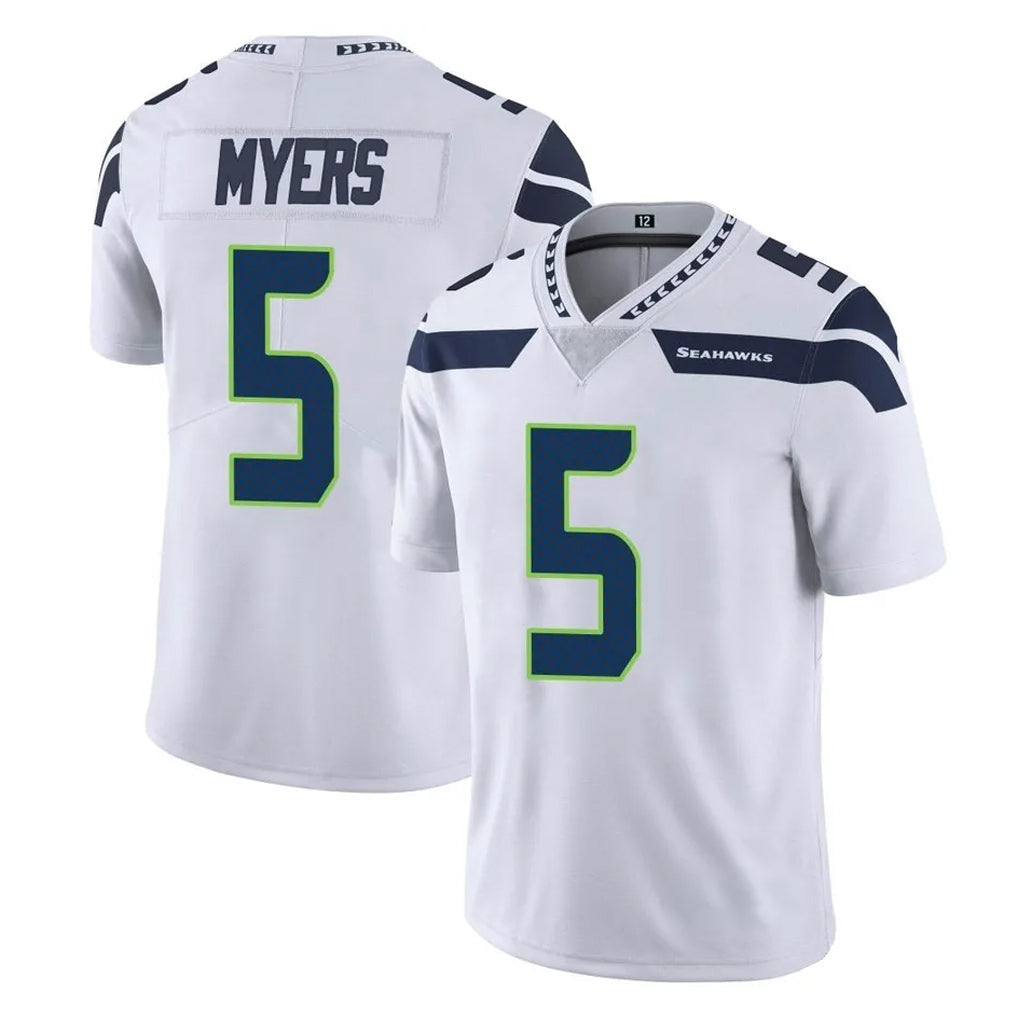Choea S.Seahawks #5 Jason Myers Player White Limited Vapor Untouchable Home Game Stitched Jerseys