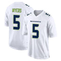 Choea S.Seahawks #5 Jason Myers Player White Tundra Fashion Home Game Stitched Jerseys