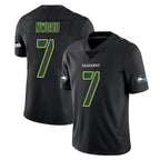Choea S.Seahawks #7 Uchenna Nwosu Player Black Impact Limited Home Game Stitched Jerseys