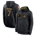 Choea S.Seahawks #7 Uchenna Nwosu Player Black Salute to Service Hoodies Limited Game Stitched Jerseys