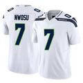 Choea S.Seahawks #7 Uchenna Nwosu Player White Limited Vapor F.U.S.E. Home Game Stitched Jerseys