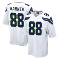 Choea S.Seahawks #88 AJ Barner Player White Home Game Stitched Jerseys