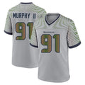 Choea S.Seahawks #91 Byron Murphy II Player Grey 2025 Rivalries Collection Home Game Stitched Jerseys