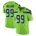 Choea S.Seahawks #99 Leonard Williams Player Green Limited Color Rush Home Game Stitched Jerseys