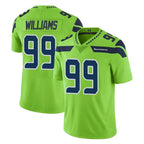 Choea S.Seahawks #99 Leonard Williams Player Green Limited Color Rush Home Game Stitched Jerseys