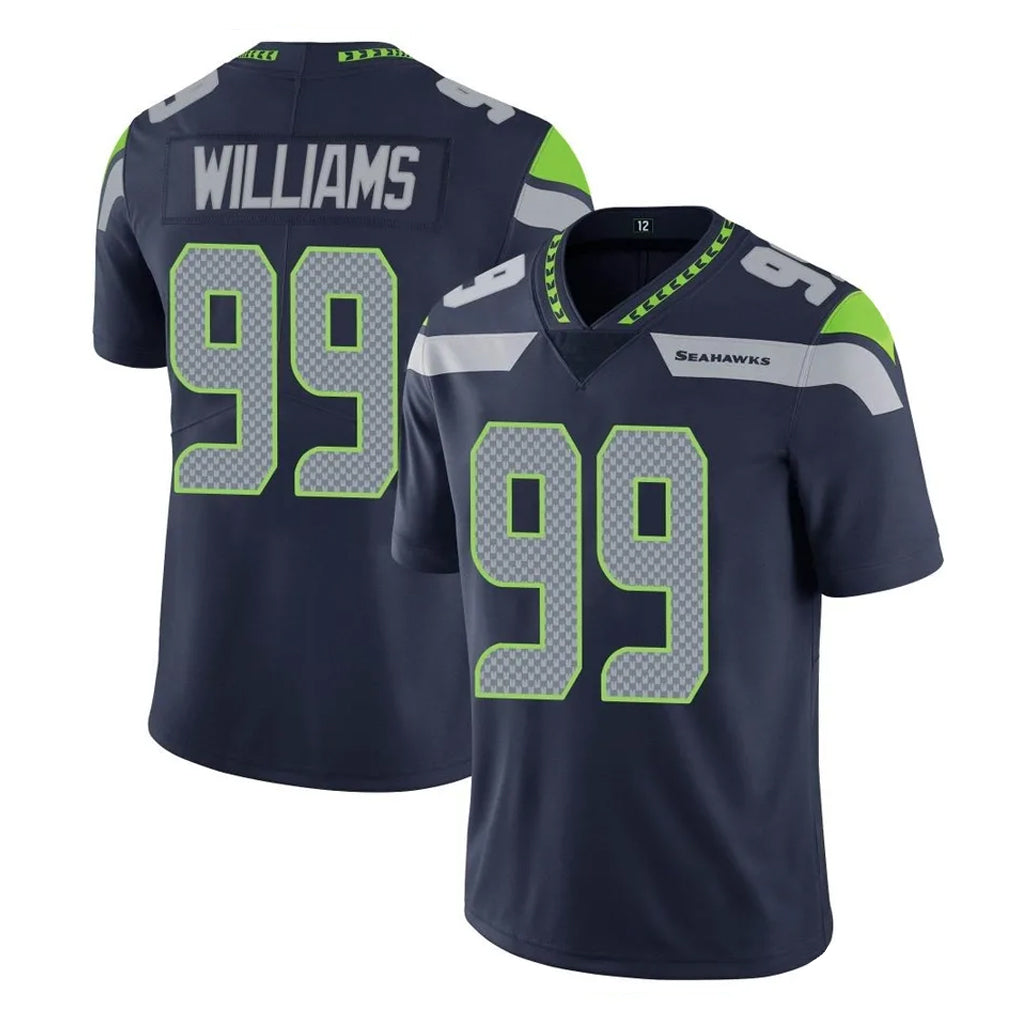 Choea S.Seahawks #99 Leonard Williams Player Navy Limited Vapor Untouchable Home Game Stitched Jerseys