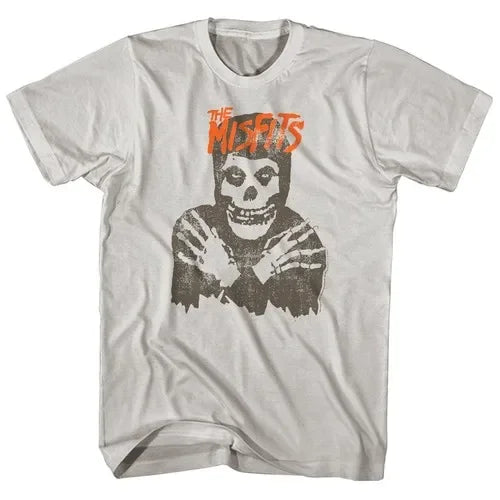 Cheap T-shirt Jerseys New Fashion Misfits Punk Style Tshirt Retro Street Skull Pattern Men's T-shirt