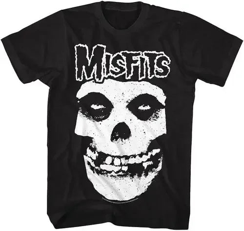 Cheap T-shirt Jerseys New Fashion Misfits Punk Style Tshirt Retro Street Skull Pattern Men's T-shirt