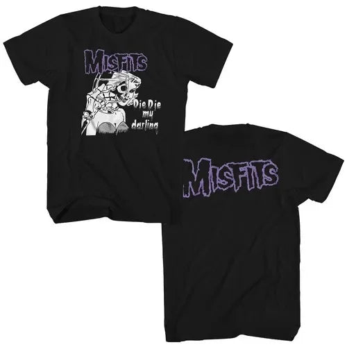 Cheap T-shirt Jerseys New Fashion Misfits Punk Style Tshirt Retro Street Skull Pattern Men's T-shirt
