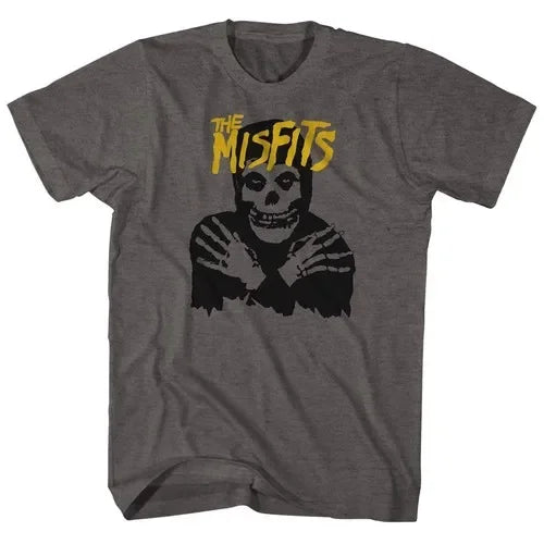 Cheap T-shirt Jerseys New Fashion Misfits Punk Style Tshirt Retro Street Skull Pattern Men's T-shirt