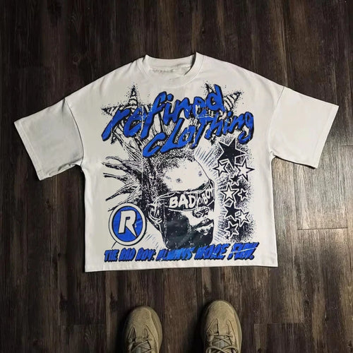Cheap T-shirt Jerseys Graphic T-shirt Men Women Vintage Top Hip Hop Streetwear Oversized Tshirt Short Sleeve Casual Clothing Summer Fashion Trendy Tee