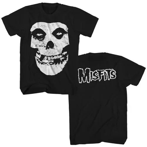Cheap T-shirt Jerseys New Fashion Misfits Punk Style Tshirt Retro Street Skull Pattern Men's T-shirt