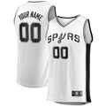 Choea SA.Spurs Fanatics White Fast Break Custom Replica Jerseys - Association Edition
